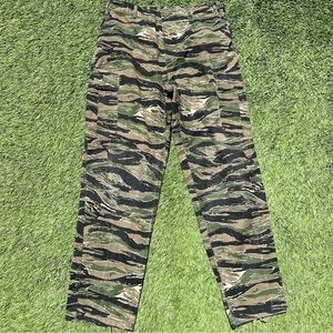 Vintage Tru Spec Tiger Stripe Camo Pants Large Long Tactical Military